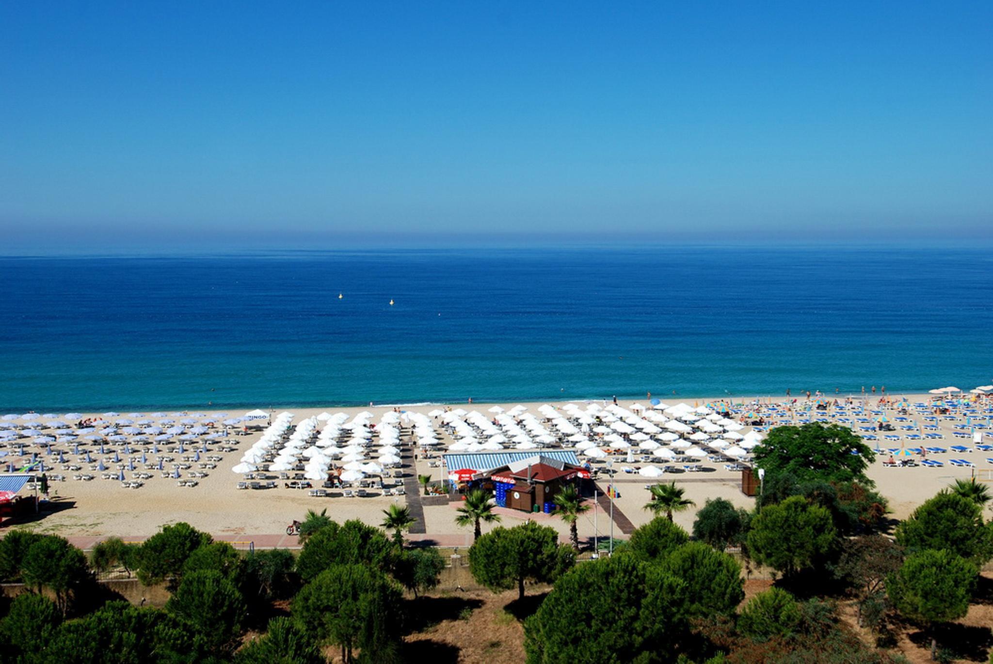 Grand Zaman Beach Hotel Alanya Exterior foto